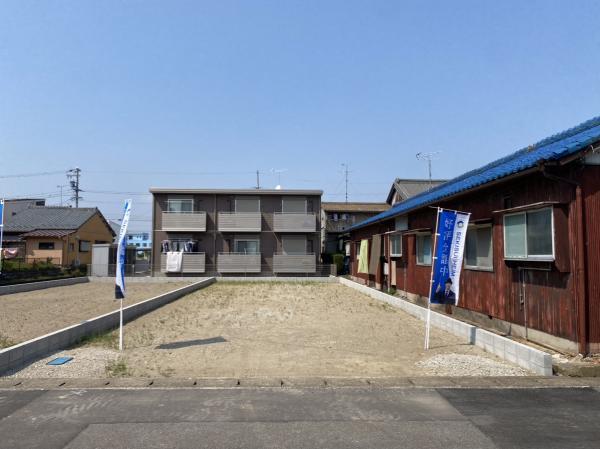 南側道路に面した２区画。羽島中心地の閑静な住宅街です。【2022年4月撮影】